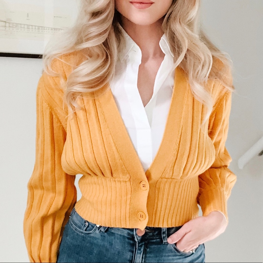 Wilfred Thais Plunge Front Cardigan - XS